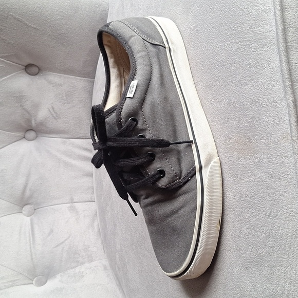 VANS Black Gray Orion Low Profile Sneaker Men’s 12 - Picture 1 of 5